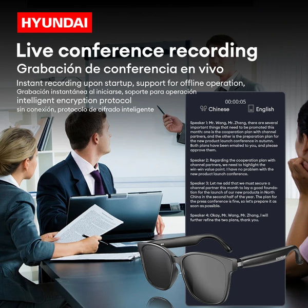Hyundai Smart Translator Glasses