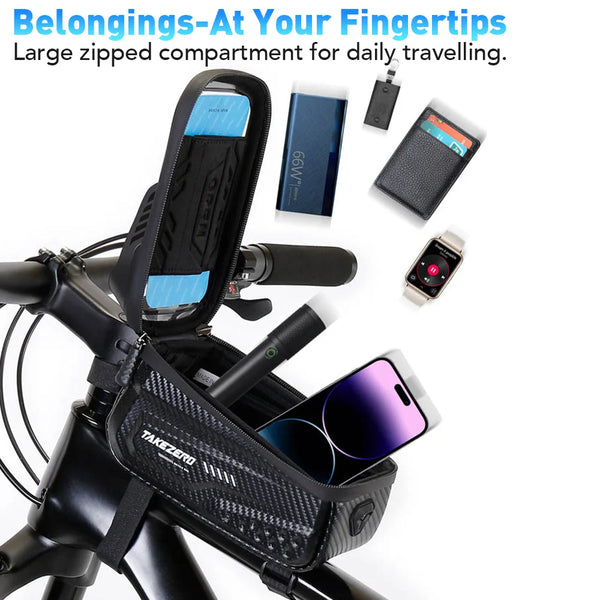 Cycling Essentials: Waterproof Bike Bag
